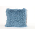 beautiful fashion	mongolian fur fabric throw cushion